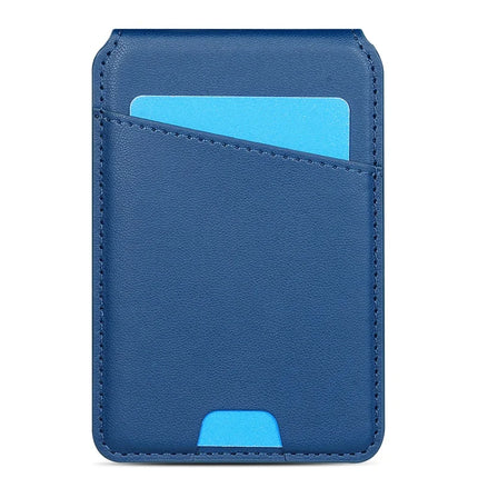 For iPhone 13 Case Compatible with MagSafe Detachable Card Holder Kickstand Leather Phone Back Cover