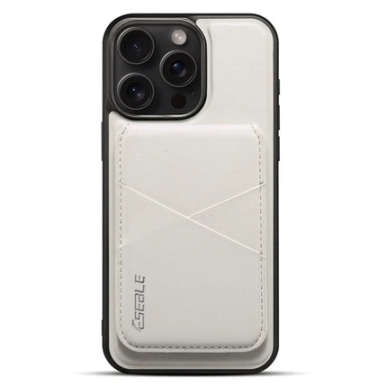 ESEBLE E3 For iPhone 16 Pro Max Magnetic Case with Detachable Card Holder Leather + TPU RFID Blocking Phone Cover