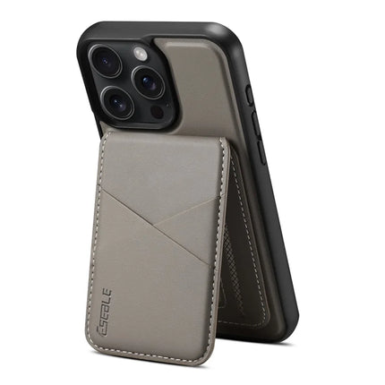 ESEBLE E3 For iPhone 16 Pro Magnetic Case with Detachable Card Holder Leather + TPU RFID Blocking Phone Cover