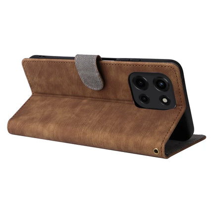 For Motorola Moto G 5G (2025) / Moto G (2025) 5G Wallet Case RFID Blocking PU Leather Cover Stand View
