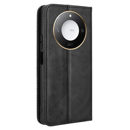 For Honor X9c Smart 5G / X60 5G Leather Case Wallet Stand Retro Texture Phone Cover