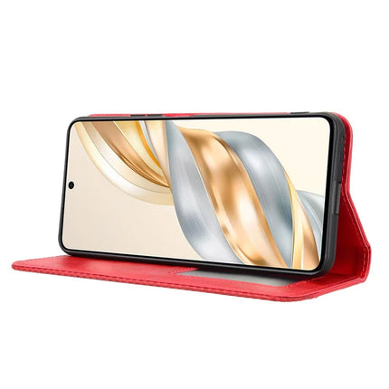 For Honor X9c Smart 5G / X60 5G Leather Case Wallet Stand Retro Texture Phone Cover