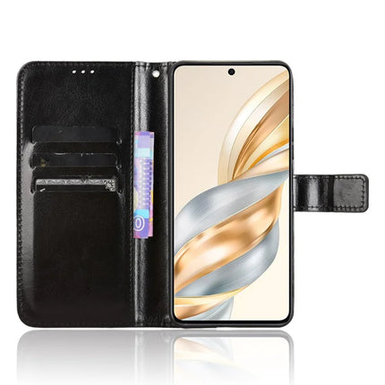 For Honor X60 5G / X9c Smart 5G Case Crazy Horse Texture PU Leather Phone Wallet Cover