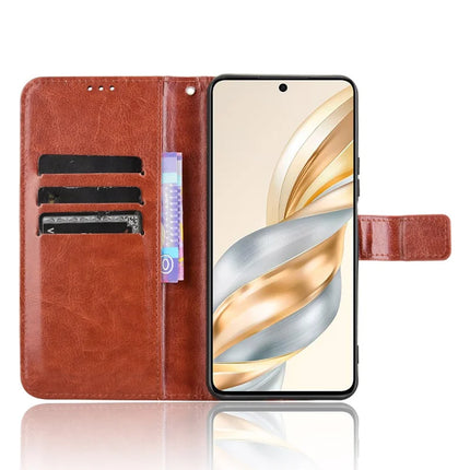 For Honor X60 5G / X9c Smart 5G Case Crazy Horse Texture PU Leather Phone Wallet Cover