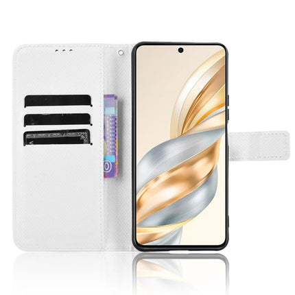 For Honor X60 5G / X9c Smart 5G Case PU Leather Diamond Texture Wallet Phone Cover