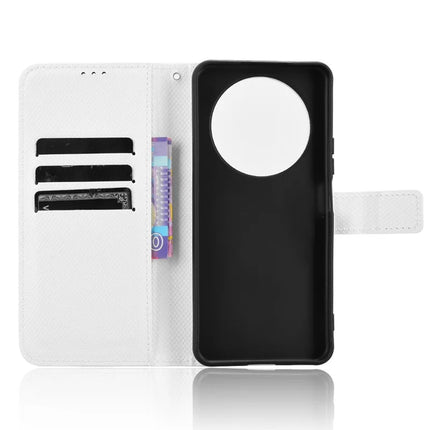 For Honor X60 5G / X9c Smart 5G Case PU Leather Diamond Texture Wallet Phone Cover