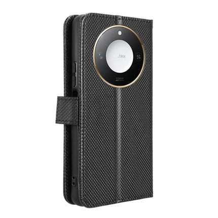 For Honor X60 5G / X9c Smart 5G Case PU Leather Diamond Texture Wallet Phone Cover