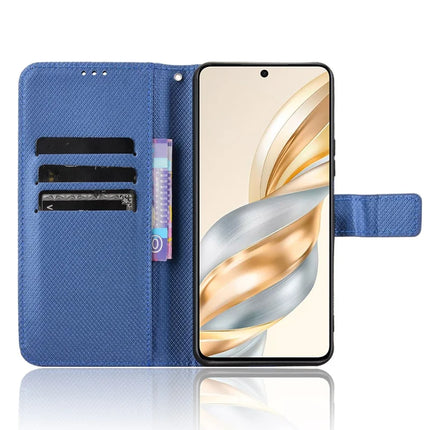For Honor X60 5G / X9c Smart 5G Case PU Leather Diamond Texture Wallet Phone Cover