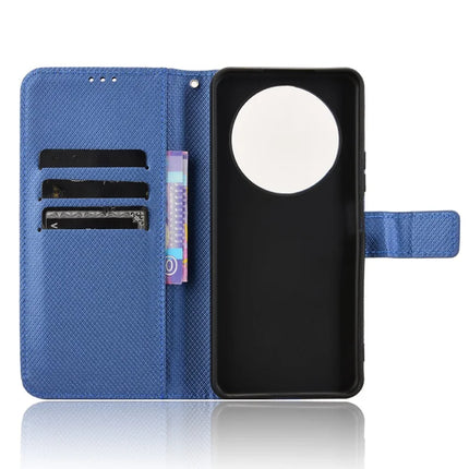 For Honor X60 5G / X9c Smart 5G Case PU Leather Diamond Texture Wallet Phone Cover