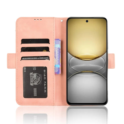 For Realme C75 Leather Case Phone Wallet Cover with Multiple Card Slots