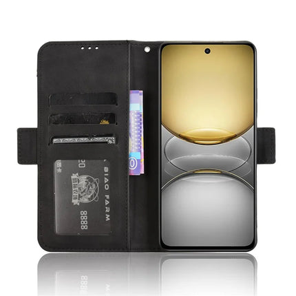 For Realme C75 Leather Case Phone Wallet Cover with Multiple Card Slots