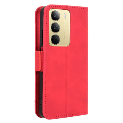 For Realme C75 Leather Case Phone Wallet Cover with Multiple Card Slots