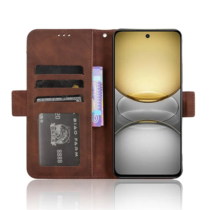 For Realme C75 Leather Case Phone Wallet Cover with Multiple Card Slots