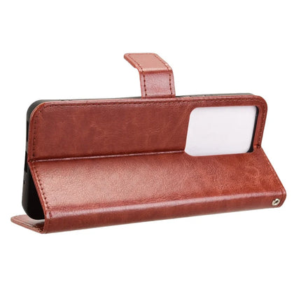 For Realme C75 Case Crazy Horse Texture PU Leather Phone Wallet Cover