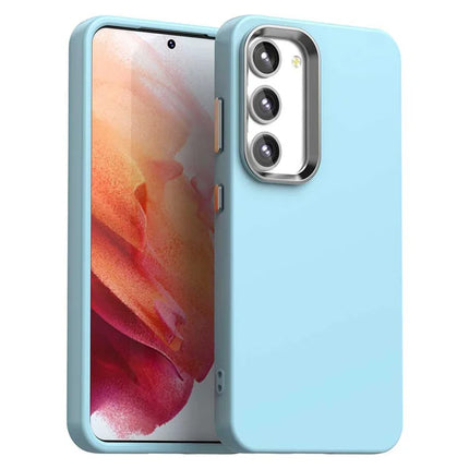 For Samsung Galaxy S23 Case TPU + TPE Anti Drop Protection Phone Cover - Blue