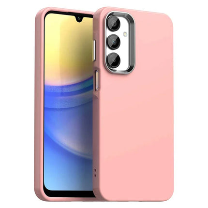 For Samsung Galaxy A35 5G Case TPU + TPE Anti Drop Protection Phone Cover - Pink