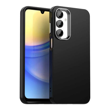 For Samsung Galaxy A15 5G / A15 4G Case TPU + TPE Anti Drop Protection Phone Cover - Black