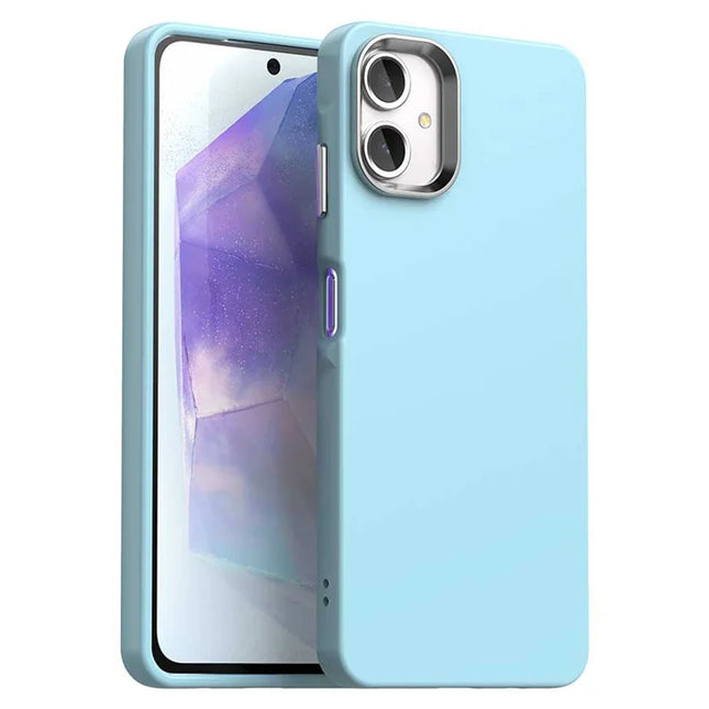 For Samsung Galaxy A06 Case TPU + TPE Anti Drop Protection Phone Cover - Blue