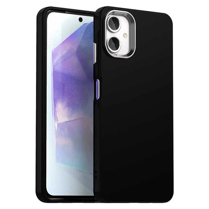 For Samsung Galaxy A06 Case TPU + TPE Anti Drop Protection Phone Cover - Black