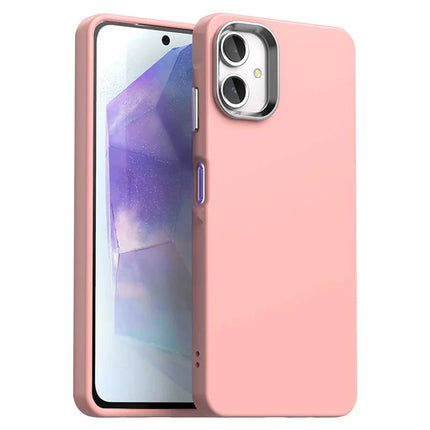 For Samsung Galaxy A06 Case TPU + TPE Anti Drop Protection Phone Cover - Pink