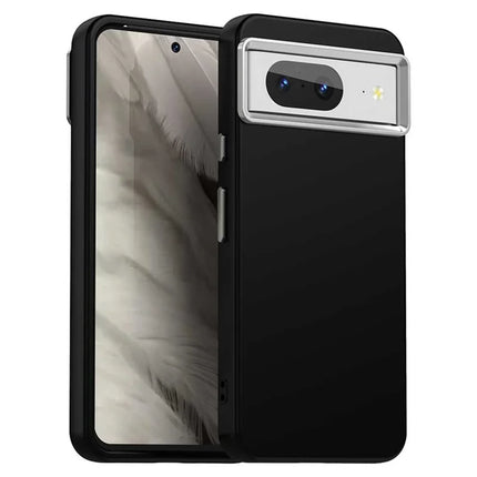 For Google Pixel 8 Case TPU + TPE Anti Drop Protection Phone Cover - Black