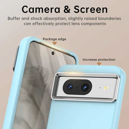 For Google Pixel 8 Case TPU + TPE Anti Drop Protection Phone Cover