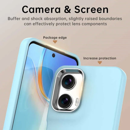 For Motorola Moto G35 5G Case TPU + TPE Anti Drop Protection Phone Cover