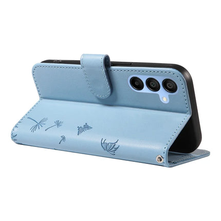 For Samsung Galaxy A15 5G Leather Case Wallet Phone Cover Dandelion Imprint