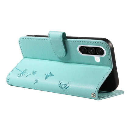 For Samsung Galaxy A36 5G Leather Case Wallet Phone Cover Dandelion Imprint