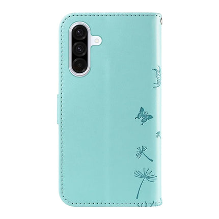 For Samsung Galaxy A36 5G Leather Case Wallet Phone Cover Dandelion Imprint
