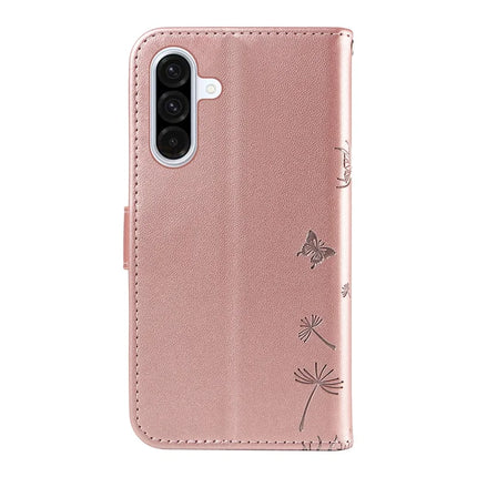 For Samsung Galaxy A36 5G Leather Case Wallet Phone Cover Dandelion Imprint