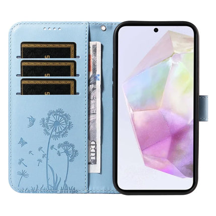 For Samsung Galaxy A36 5G Leather Case Wallet Phone Cover Dandelion Imprint