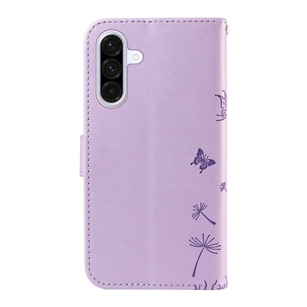 For Samsung Galaxy A36 5G Leather Case Wallet Phone Cover Dandelion Imprint