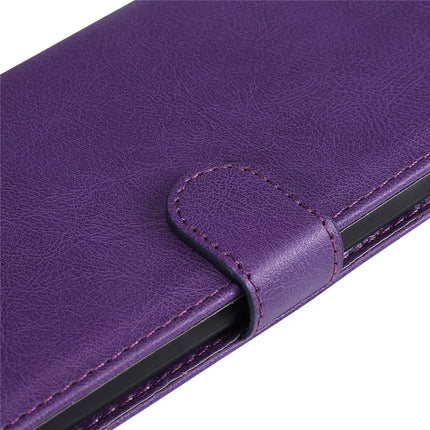 For Honor Magic7 5G Case Solid Color Leather Mobile Cover Wallet Stand with Strap