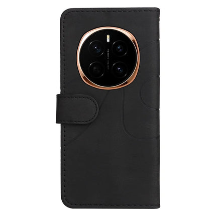 For Honor Magic7 5G Leather Case Wallet Stand Color Splicing Phone Cover