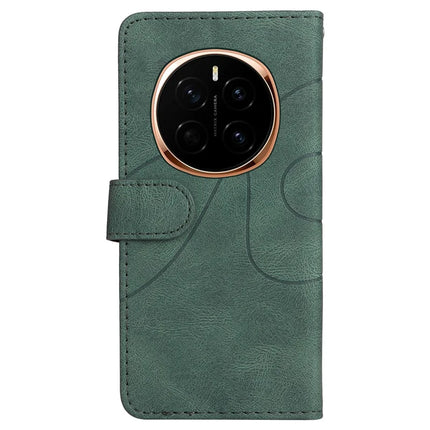 For Honor Magic7 5G Leather Case Wallet Stand Color Splicing Phone Cover