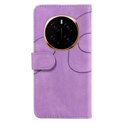 For Honor Magic7 5G Leather Case Wallet Stand Color Splicing Phone Cover