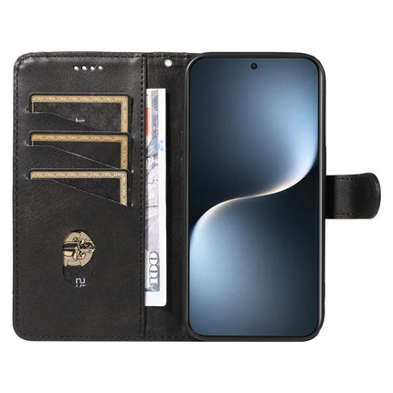 For Honor Magic7 5G Wallet Phone Case T-Shape Lines Leather Cover