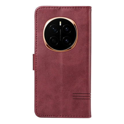 For Honor Magic7 5G Wallet Phone Case T-Shape Lines Leather Cover