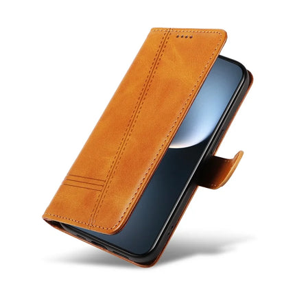 For Honor Magic7 5G Wallet Phone Case T-Shape Lines Leather Cover