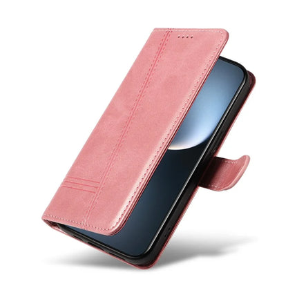 For Honor Magic7 5G Wallet Phone Case T-Shape Lines Leather Cover