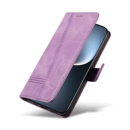 For Honor Magic7 5G Wallet Phone Case T-Shape Lines Leather Cover