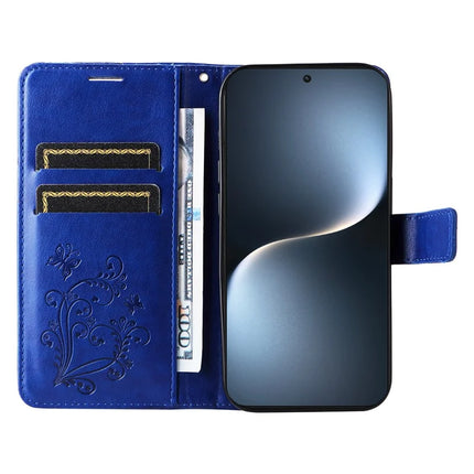 For Honor Magic7 5G Case Butterfly Leather Phone Cover