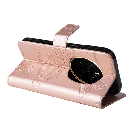 For Honor Magic7 5G Case Butterfly Leather Phone Cover