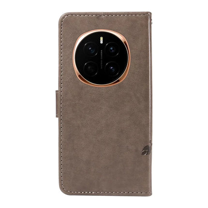 For Honor Magic7 5G Case Flower Pattern PU Leather Wallet Phone Cover