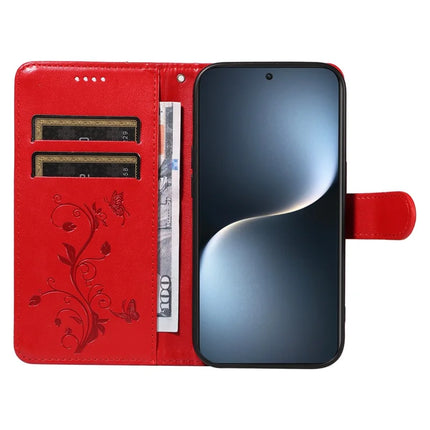 For Honor Magic7 5G Case Flower Pattern PU Leather Wallet Phone Cover