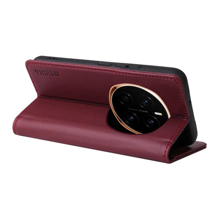 YIKATU YK-001 For Honor Magic7 5G Wallet Case Card Slot Stand Leather Phone Cover