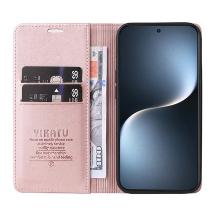 YIKATU YK-001 For Honor Magic7 5G Wallet Case Card Slot Stand Leather Phone Cover