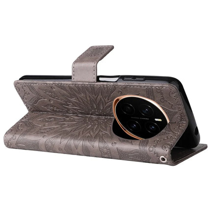 For Honor Magic7 5G Case Sunflower Leather Wallet Phone Cover