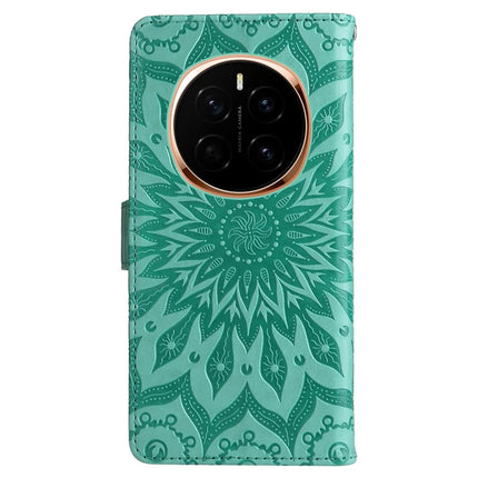 For Honor Magic7 5G Case Sunflower Leather Wallet Phone Cover